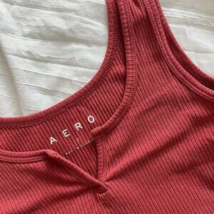 Aeropostale Knit Cropped Tank Top